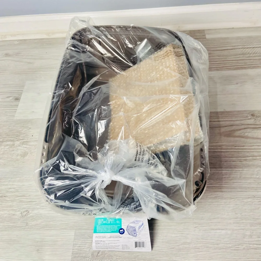 CAT CARRIER Two Door Top Load Portable Kennel